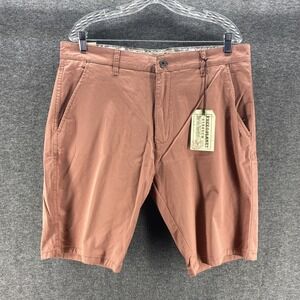 Free Planet Shorts Mens 36 Pink High Rise Stretch Bermuda Board Beach NEW‎
